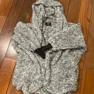 super soft sweater with hood